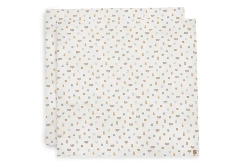 Jollein Hydrofiele Doek Large 115x115cm - Jollies - 2 Stuks