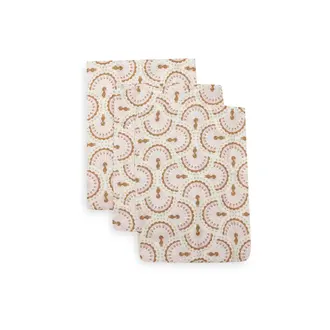 Jollein Hydrofiel Washandje 15x20cm - Soft Plumes - 3 Stuks