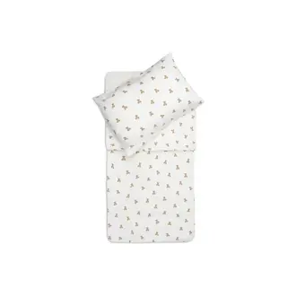 Jollein Dekbedovertrek met sloop - Mini Teddy Bear 100x140cm