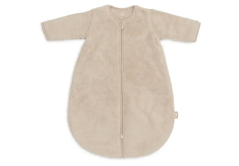 Jollein Slaapzak met afritsbare mouw - Fluffy - Sand 60cm
