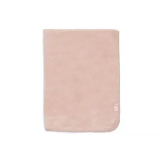 Jollein Deken Wieg 75x100cm - Basic Sherpa/Jersey - Silk Rose