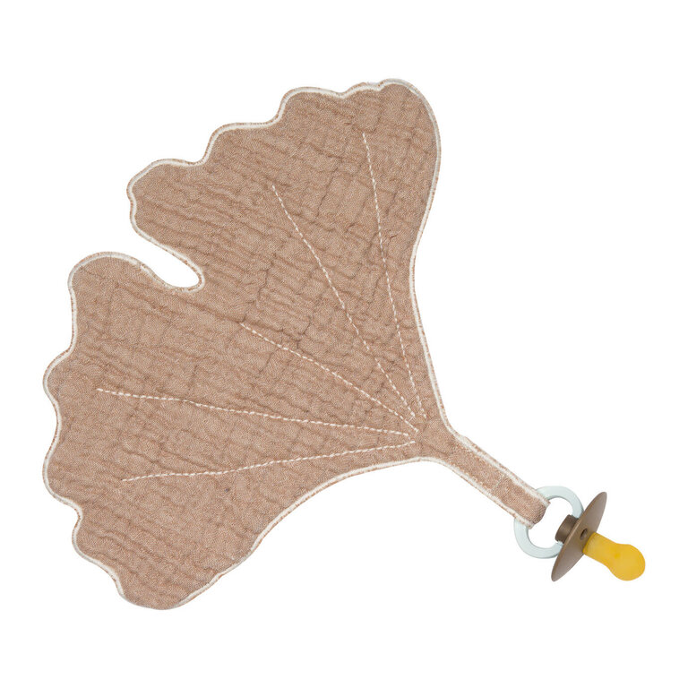 Quax Doudou Ginkgo - Coral - Beige