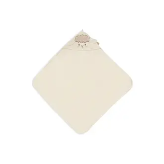 Jollein Badcape Badstof 75x75cm - Sheep Sonny