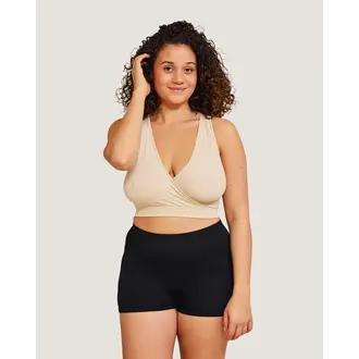 Carriwell Comfi-Cool Maternity & Nursing Bra  Beige - L