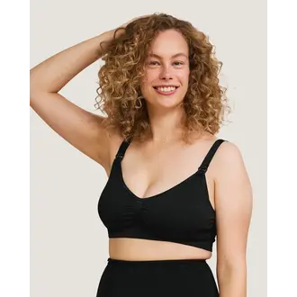 Carriwell Original Maternity & Nursing Bra - Black XL