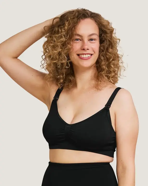 Carriwell Original Maternity & Nursing Bra - Black XL
