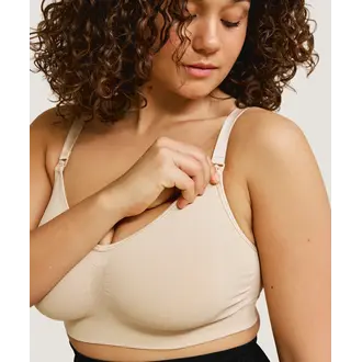 Carriwell Original Maternity & Nursing Bra Beige - XL