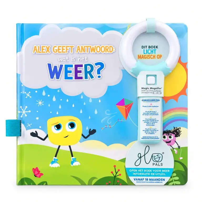 Glo Pals Boek Alex Wat Is Het Weer Met Licht