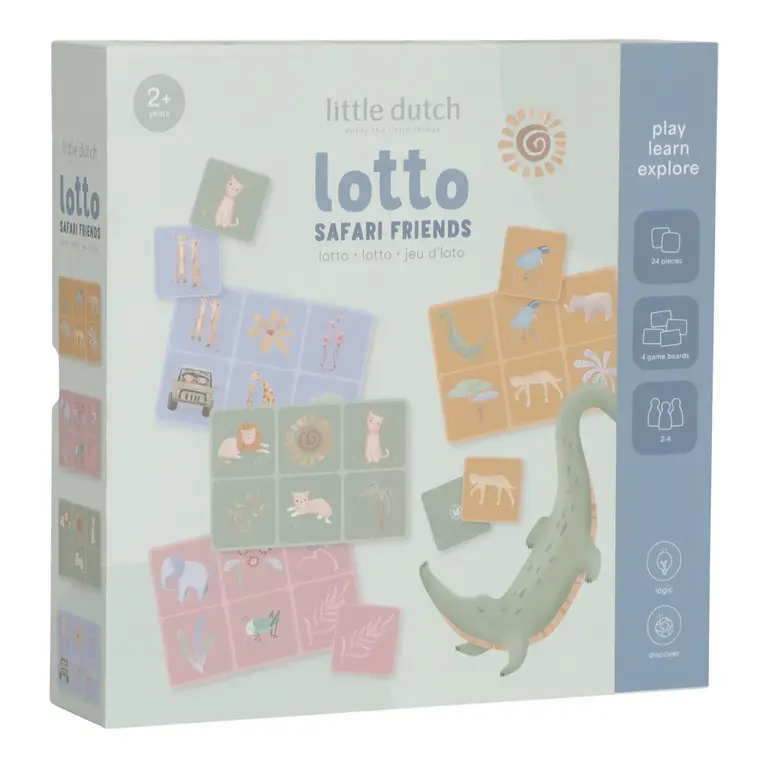 Little Dutch Lotto spel - Safari Friends FSC