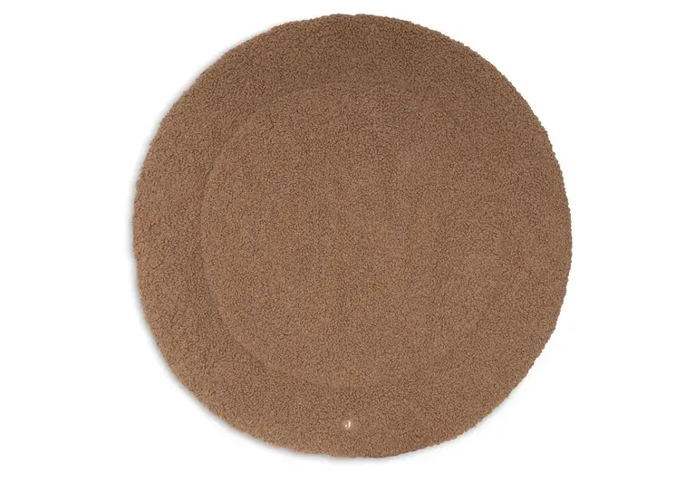 Jollein Boxkleed Rond 95cm - Curlé Dark Hazel