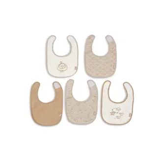 Jollein Slab Jersey Waterproof - Woolly - 5 Stuks