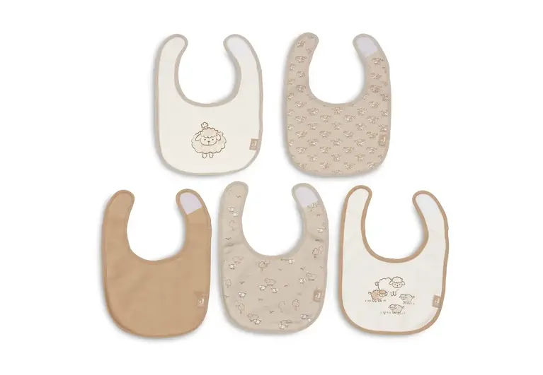 Jollein Slab Jersey Waterproof - Woolly - 5 Stuks