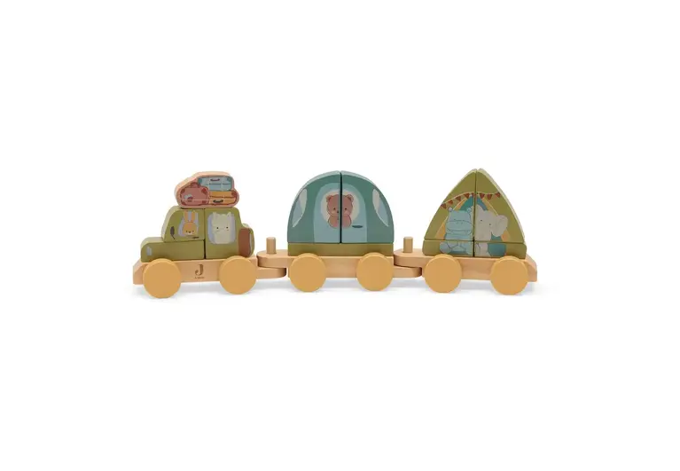 Houten Speelgoedtrein - Jollies Camping