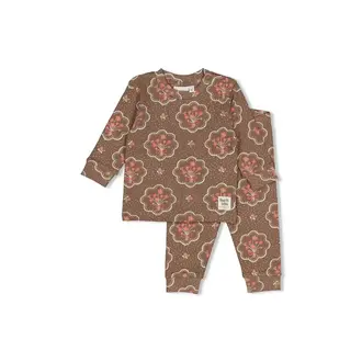 Feetje Pyjama Maddie Medallion Brown