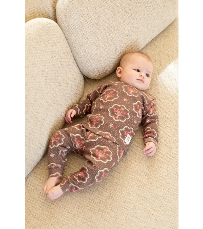 Feetje Pyjama Maddie Medallion Brown