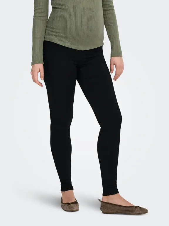 Only OLMRAIN REG SK Jegging Black Denim