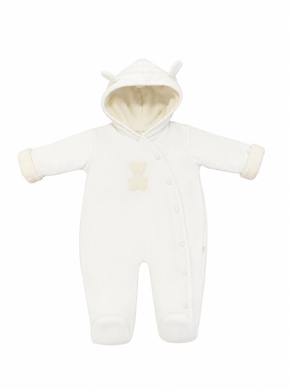 Living Nature Winter Onesie velours écru