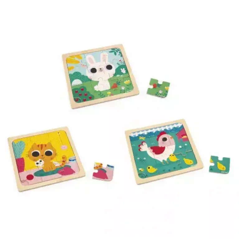 Janod Trio Puzzel
