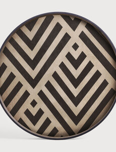 Ethnicraft Chevron houten dienblad