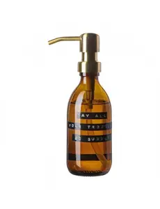 Wellmark Hand Soap amber/brass bamboo 250ml MAY ALL  YOUR