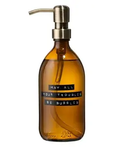 Wellmark Hand Soap amber/brass bamboo 500ml SOAP