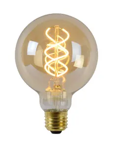 Lucide G95 fil lamp Amber led dimb-1xE27-5W-2200K