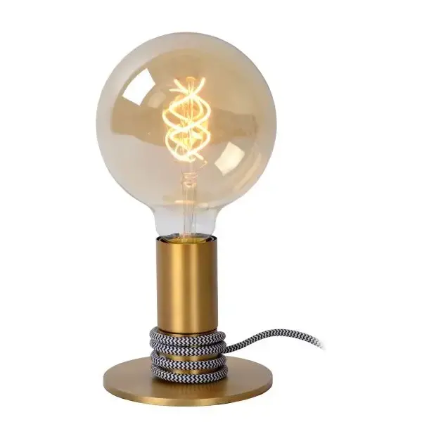 Lucide Lucide MARIT - Tafellamp - 1xE27 - Mat Goud / Messing