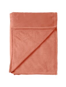 Dutchdecor BILLY - Plaid 150x200 cm - flannel fleece - superzacht - Muted Clay - roze