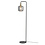 Light & Living Vloerlamp 32x28x155 cm LEKAR antiek  brons+smoke glas