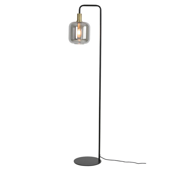 Light & Living Vloerlamp 32x28x155 cm LEKAR antiek  brons+smoke glas