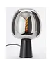 Light & Living Tafellamp Ø22x40 cm MAYSONY smoke  glas+mat zwart
