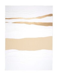 Andrea House Wit hedendaags abstract schilderij op canvas