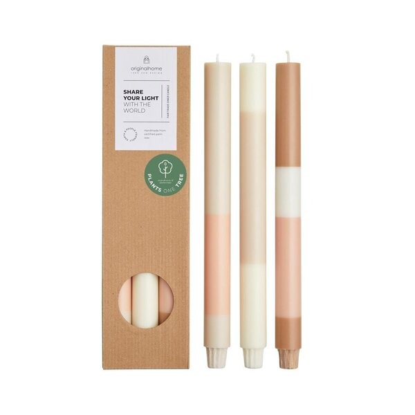 Prospectt KAARSEN GELAAGD LIMESTONE - SET VAN 3