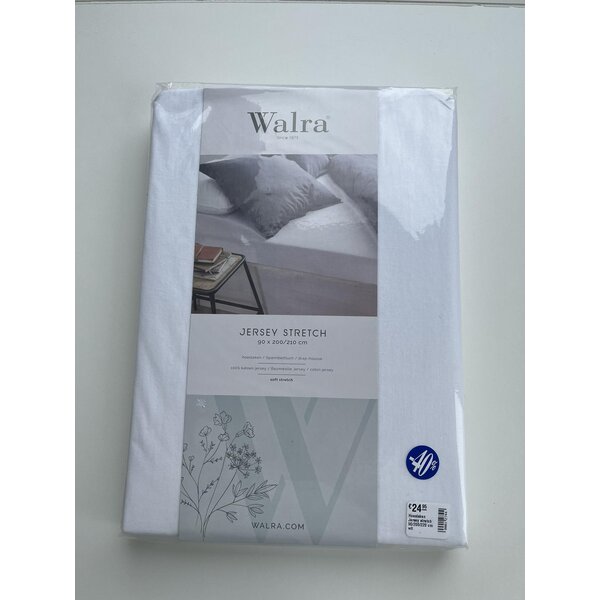 walra Hoeslaken Jersey Stretch zand 90/200/220