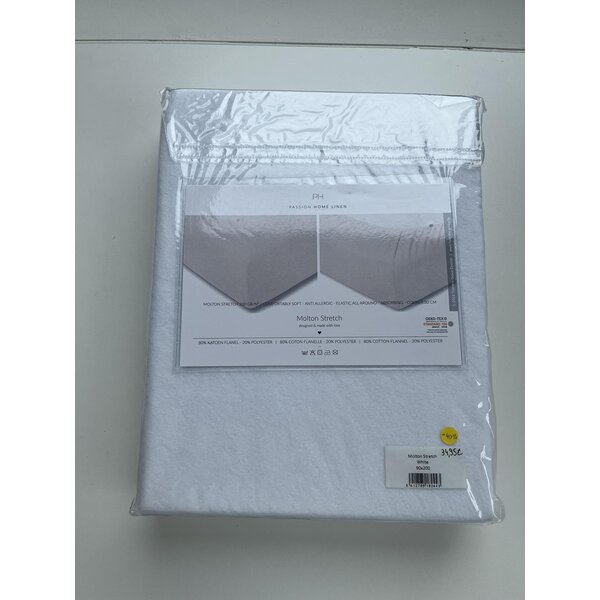 Passion home linen Molton stretch hoeslaken 90x200