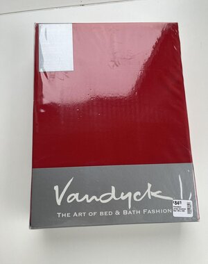 Vandyck Hoeslaken Jersey Supreme Red 180 x 200