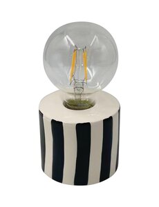 Opjet Opjet Sierlamp streep zwart