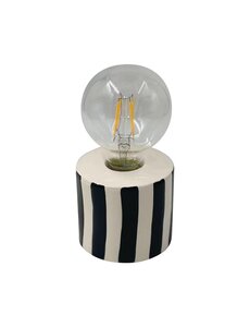 Opjet Opjet Sierlamp streep zwart