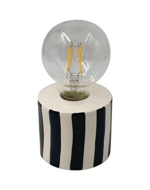 Opjet Opjet Sierlamp streep zwart