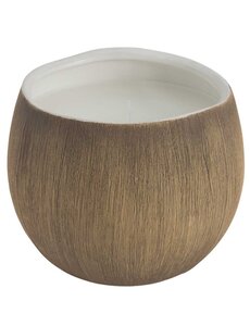 Andrea House Kokosnoot Keramische Geurkaars middel