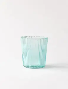 Paveau Srt glazen 6st. - Lucky (turquoise)