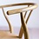 Andrea House Dark Elm Salma Chair 49x42x78