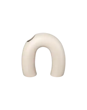 Blomus Vaas -KAGETSU- Kleur Moonbeam Afmeting 180 x 180 x 57 mm