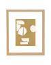 urbannature Fotolijst Floating Aesthetic M, naturel
