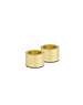 Piffany Light Candleholder taper, Matte brass, 2-pack,