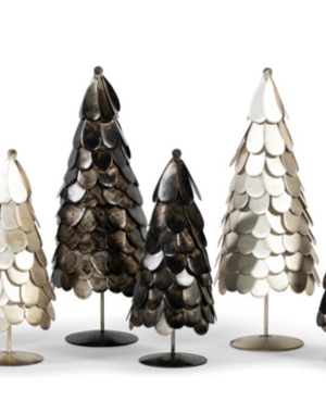 Dekocandle X mas tree gold