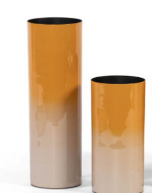 Dekocandle Vase 2 tone enamel small