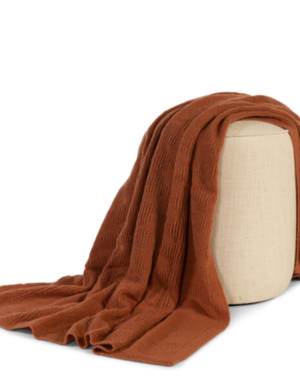 Dekocandle Plaid wool orange