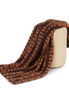 Dekocandle Plaid Rust Terracotta Brown