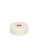 Uyuni lighting Marmer Rond B10 x H3,5cm wit